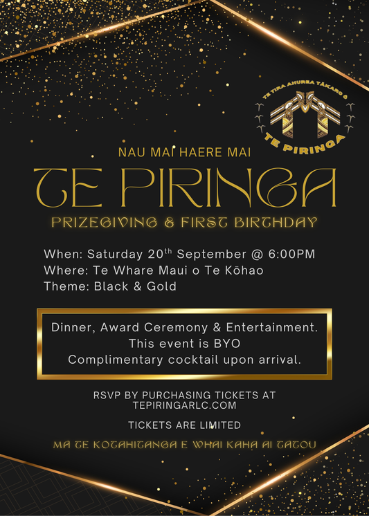 Te Piringa Prizegiving & First Birthday Celebration